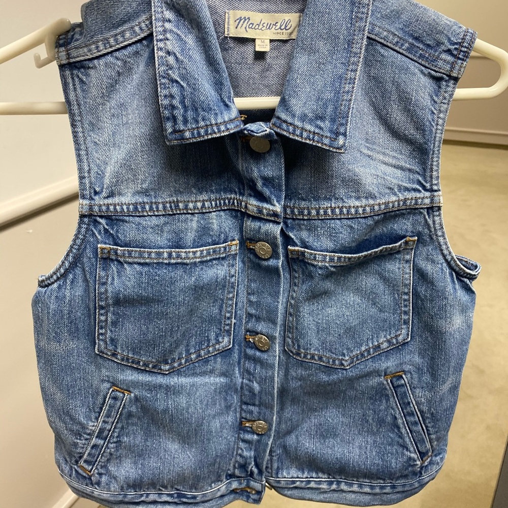 Madwell the jean vest